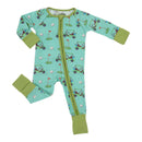 Golf A Round Baby Bamboo Pajamas, 2 Way Zipper Baby Romper 6-12M - ToyologyToys