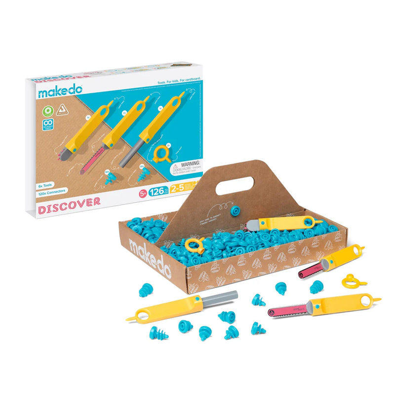 Makedo Discover Cardboard Construction Kit