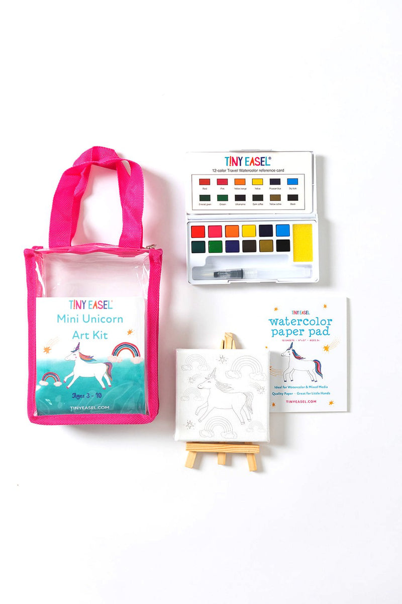 Tiny Easel Mini Turtle Art Kit