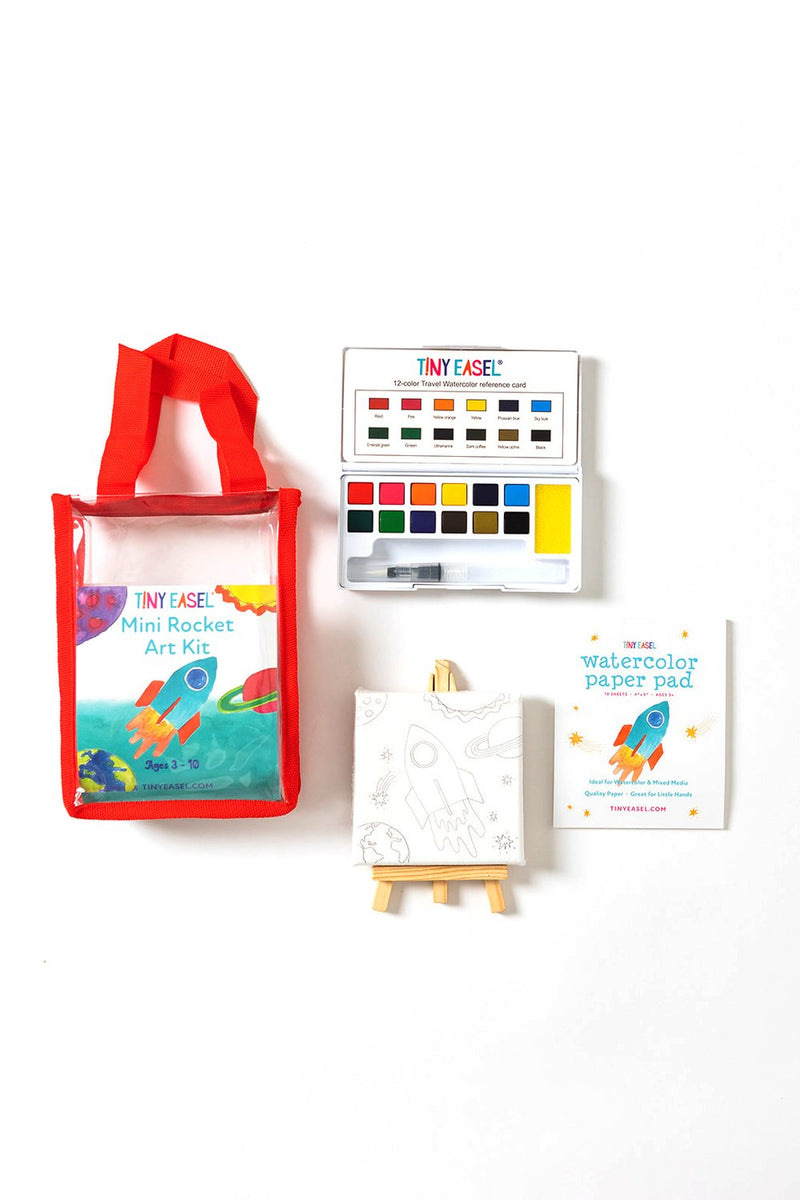 Tiny Easel Mini Turtle Art Kit