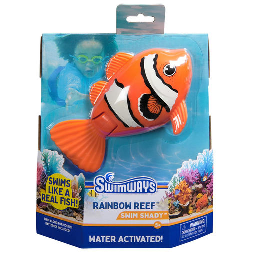 Swimways Rainbow Reef Water Activated Fish