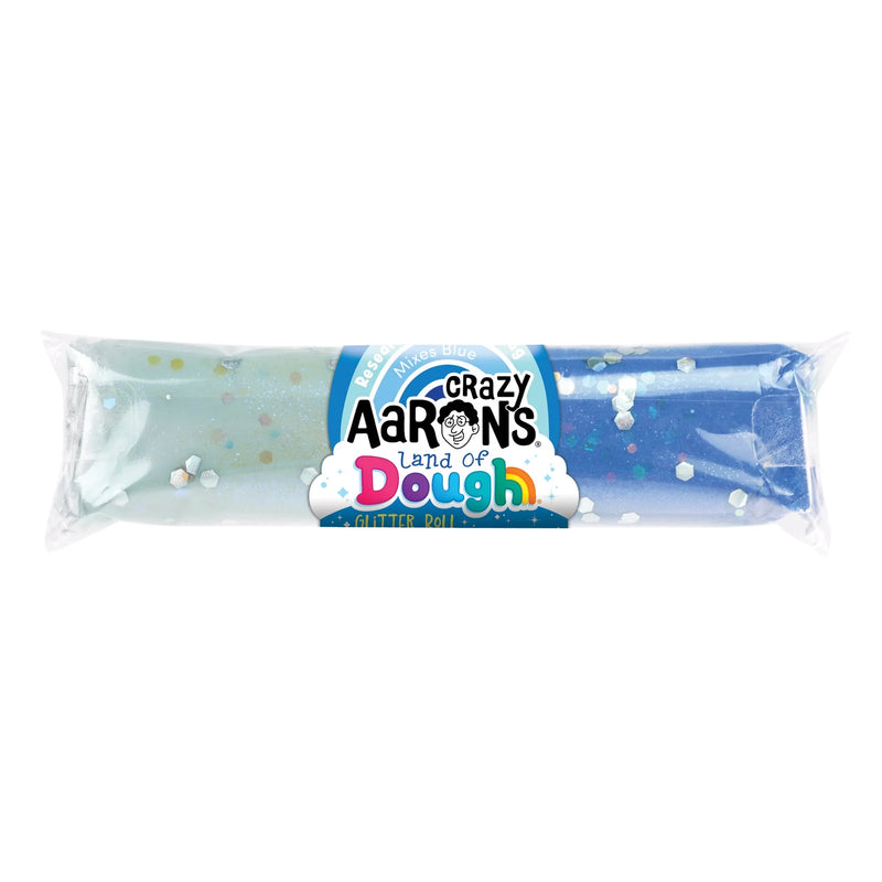 Land of Dough Glitter Play Dough Roll - Blue/Light Blue