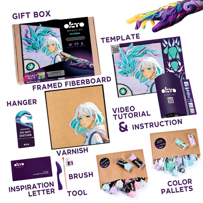 DIY 3D Painting Manga TM