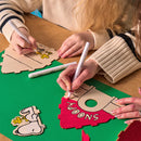 Peanuts Color-in Wooden Bird House Kit