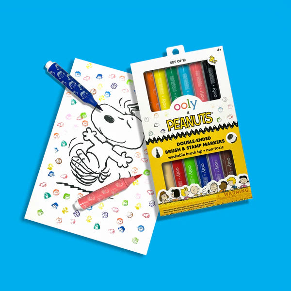Peanuts Brush Stamp Markers