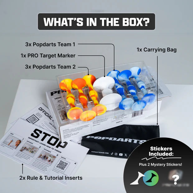 Popdarts Pro Pack Fire & Ice