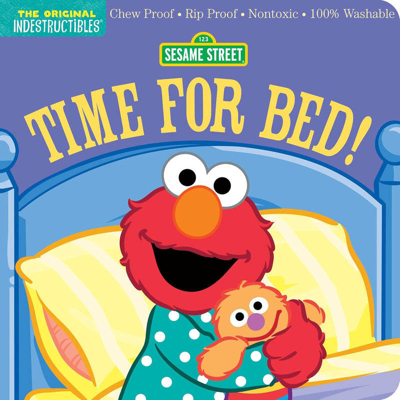 Indestructible Sesame Street Time For Bed