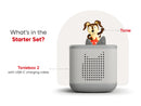 Toniebox 2 Starter Set - Playtime Puppy (Moon Gray) - Toyology Toys
