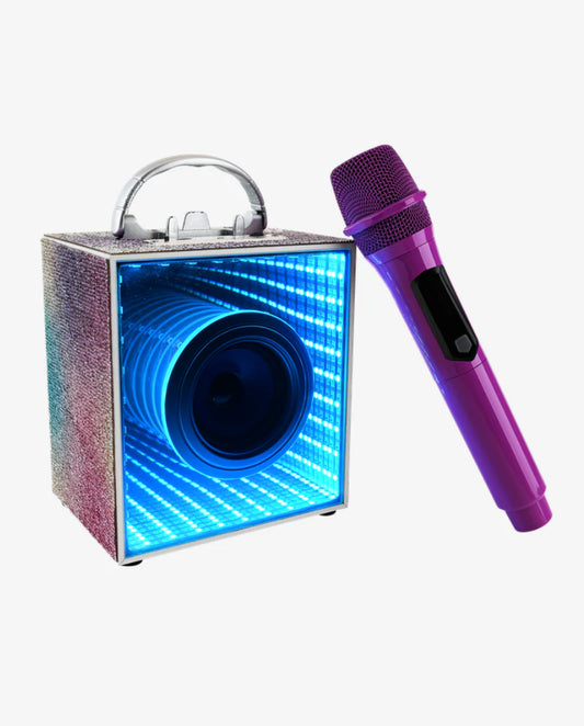 Infinity Speaker Karaoke Set Purple