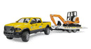 Ram Rental Service w/Trailer & Mini Excavator