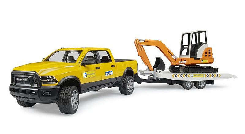 Ram Rental Service w/Trailer & Mini Excavator