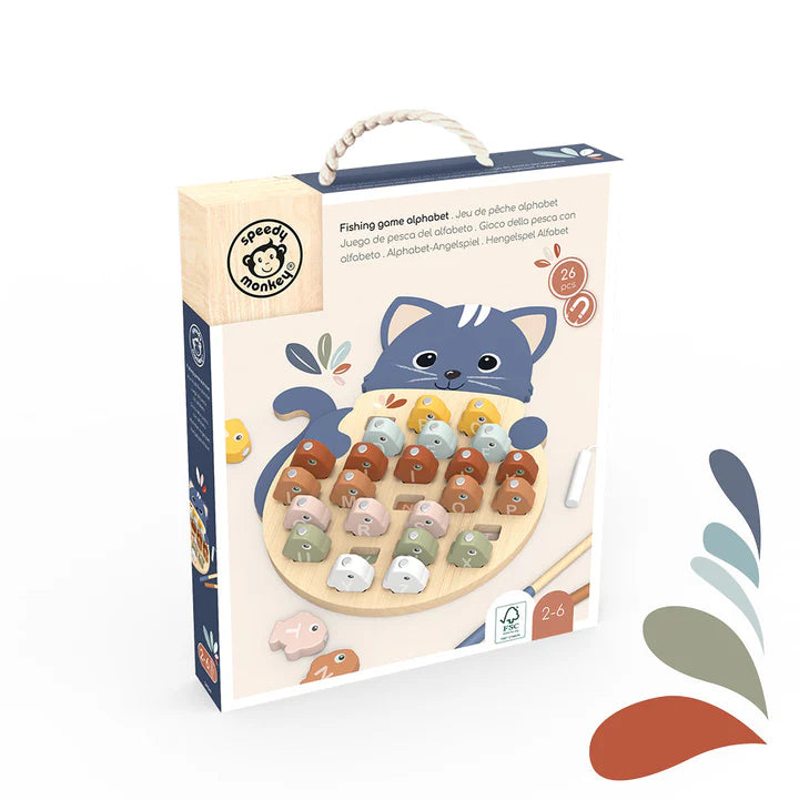 Magnetic Alphabet Fishing