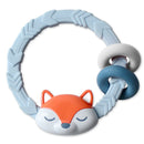 Ritzy Rattle Pal Plush Rattle Pal with Teether - Fox