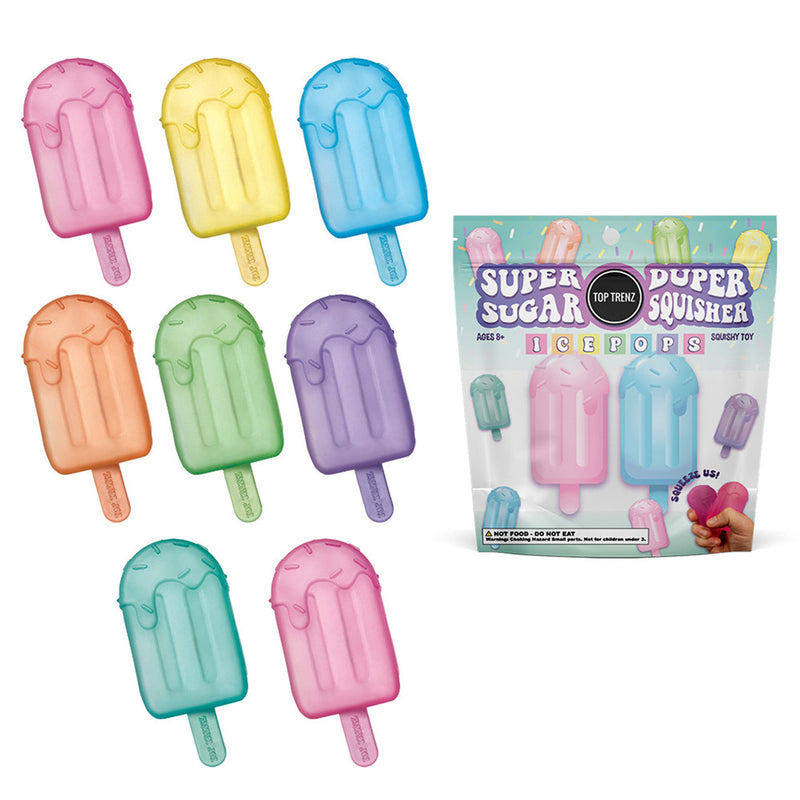 Super Duper Sugar Squisher - Mini Ice Pops 2 pk