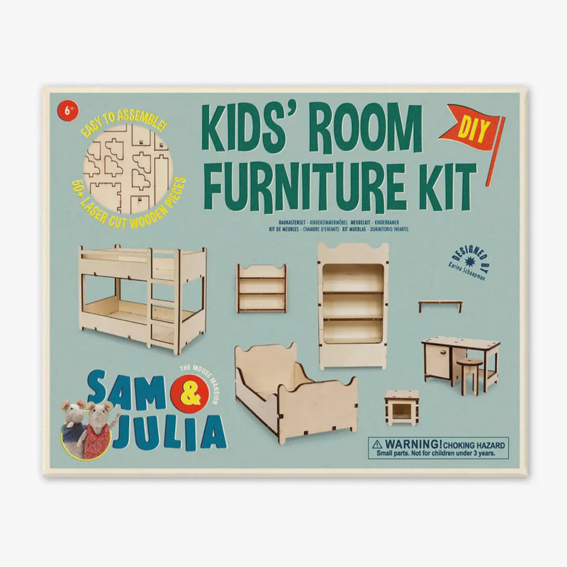 Sam & Julia DIY Furniture - Kids Bedroom