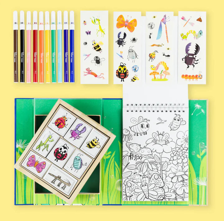 Colouring Set - Backyard Bugs