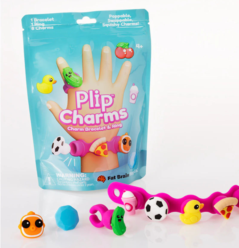 Plip Charms - Pink Bracelet & Charms