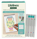Lifelines Flow Art - Stamp by Shape, Mediterranean