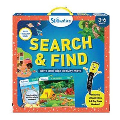 Search & Find Write & Wipe Activity Mats