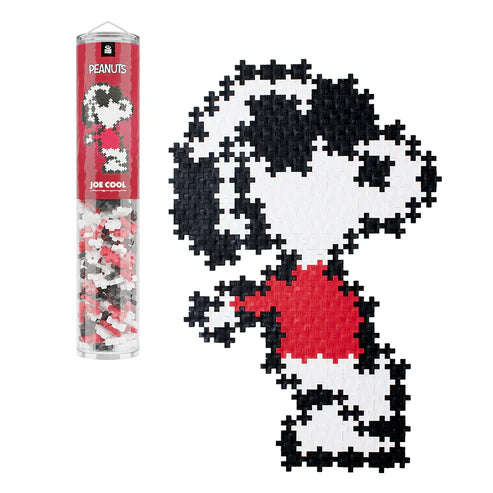 Plus Plus Peanuts Puzzle By Number Tubes - Joe Cool