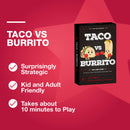 Taco vs Burrito Card Game
