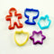 Chanukah Cookie Cutters 5 Shapes