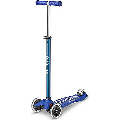 Maxi Deluxe LED Scooters Blue/ White