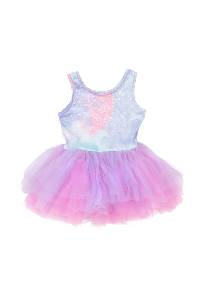 Ballet Tutu Dress - Multi/Lilac Size 3-4