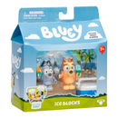 Bluey Ice Blocks Figure Set 2-Pack - Toyology Toys