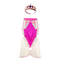 Mermaid Glimmer Skirt w/Tiara, Pink, Size 5-6