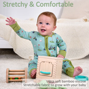 Golf A Round Baby Bamboo Pajamas, 2 Way Zipper Baby Romper 12-18M - Toyology Toys
