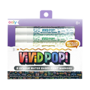 Vivid Pop! Water Based Paint Markers - Metallic