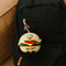Punchkins Funny Burger Plush Bag Charm