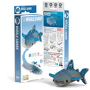 Eugy Whale Shark 3D Cardboard Model Kit - Toyology Toys