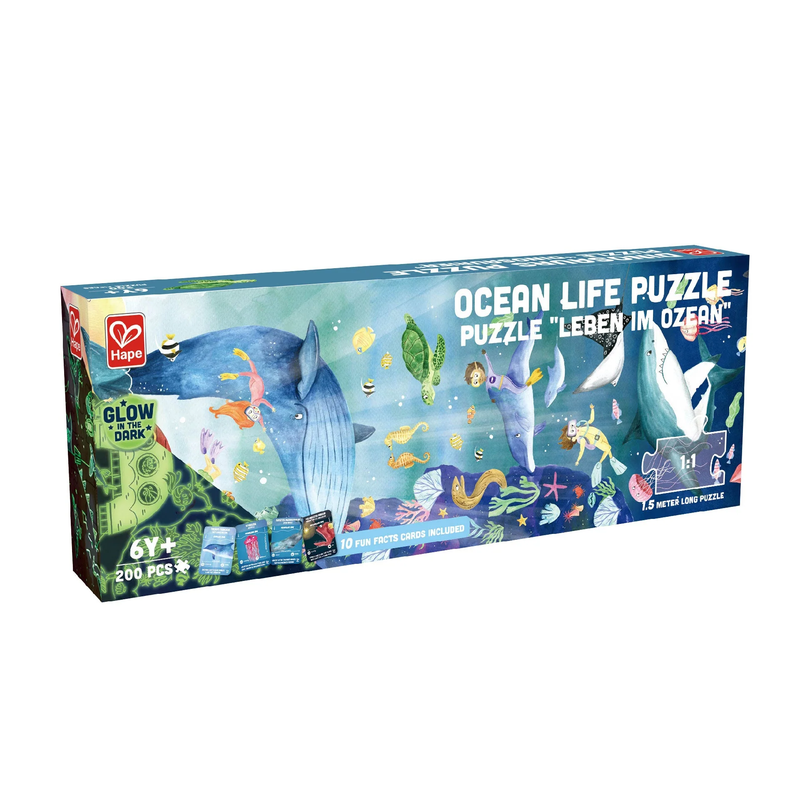 Ocean Life Puzzle - Glow in the Dark