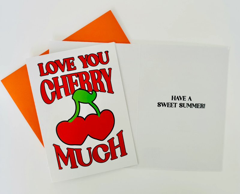 Love You Cherry Much Greeting Card