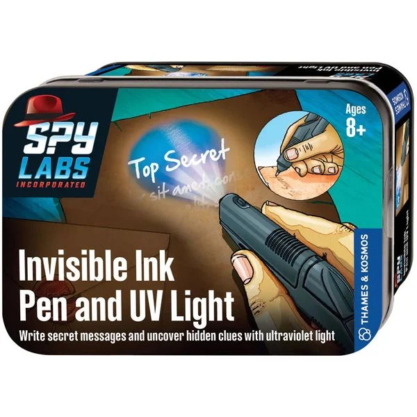 Spy Labs - Invisible Ink Pen and UV Light