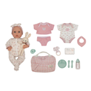 Bonbebe Realistic Baby Doll with Heartbeat Deluxe Bundle 16 Piece St - Toyology Toys