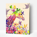 Artwille Paint by Number Giraffe Dreamer