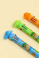 Dinosaur Color Retractable Ball Pen