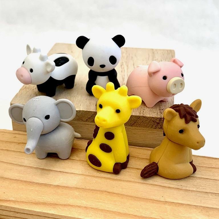 Zoo Animal Erasers-60