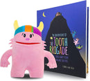 Ollie Monster Tooth Pillow + Book Bundle