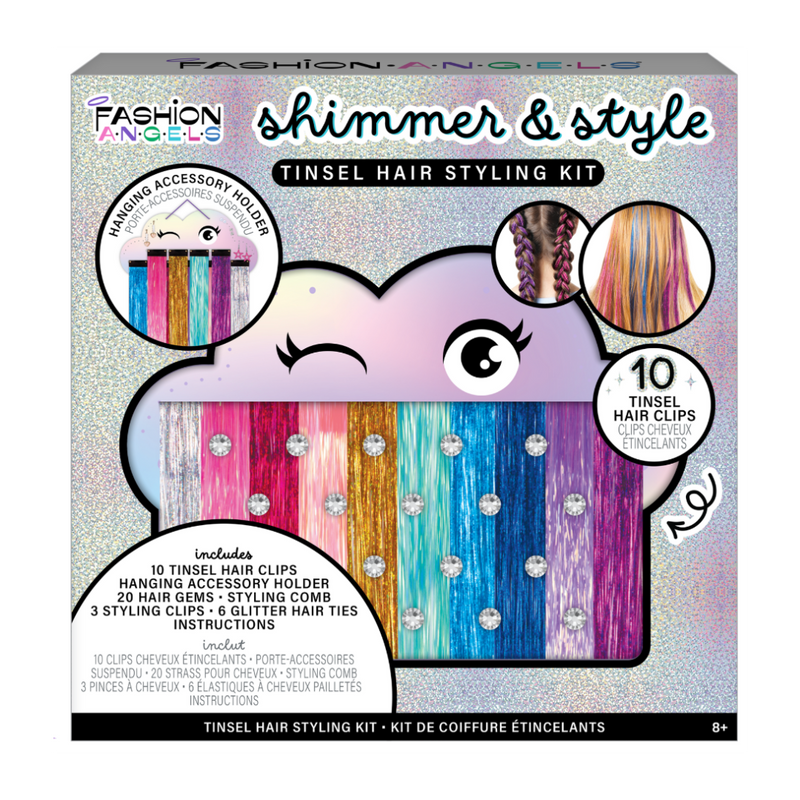 Shimmer & Style Tinsel Hair Styling Kit