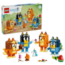 Brick-Built Bluey Family