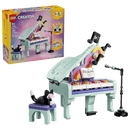 Music Decor Piano with Cat