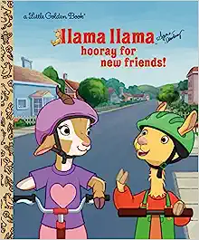 Llama LlamaHooray  for New Friends Little Golden