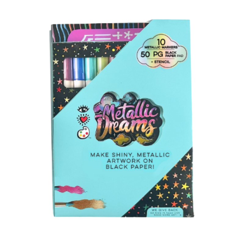 iHeartArt Metallic Dreams Doodle Pad