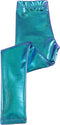 Love Life Metallic Leggings (Size 5-6) (Blue Metallic)