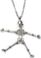 Spooky Scary Skeleton Necklace