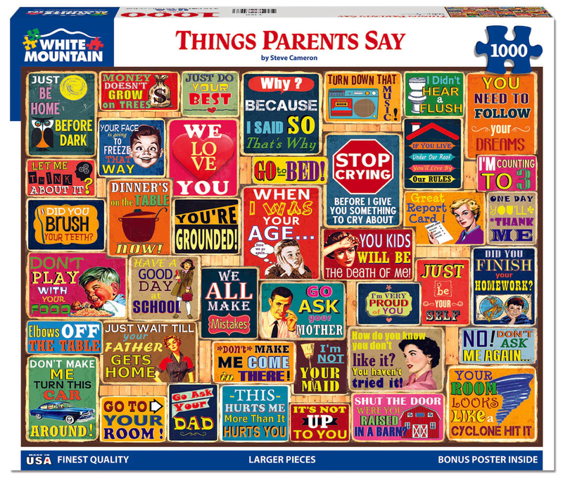 Things Parents Say - 1000pc Puzzle